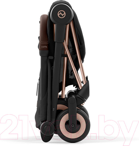 Изображение товара Детская прогулочная коляска Cybex Coya Rosegold (Sepia Black)