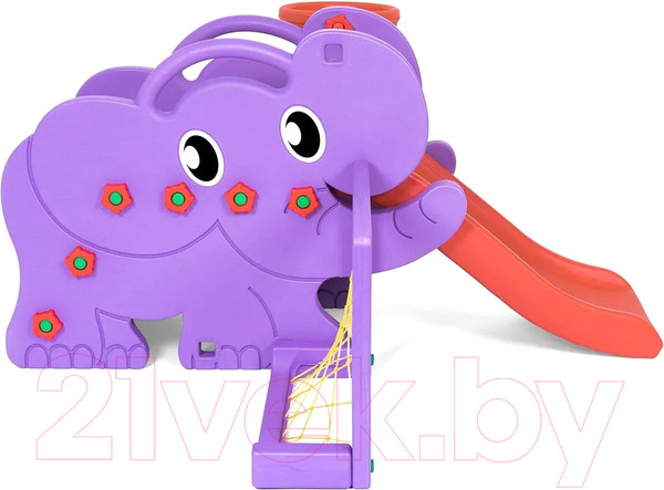 Изображение товара Горка-комплекс Happy Box JM-706B (сиреневый)