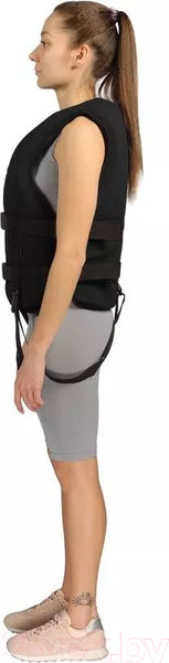 Изображение товара Страховочный жилет Спортивные мастерские Нептун / SM-414 (р-р 40-44, черный)