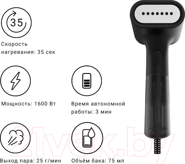 Изображение товара Отпариватель SteamOne EUDTC75B