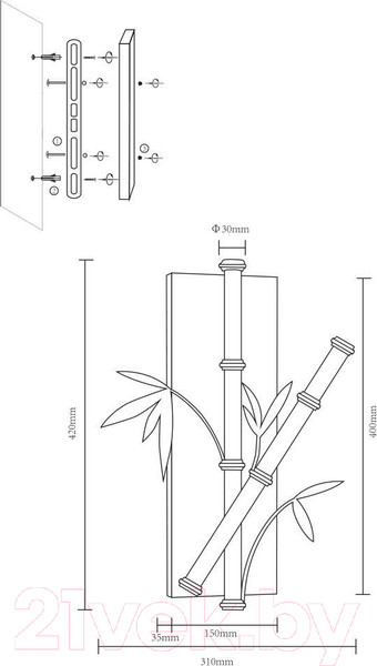 Изображение товара Бра Velante 440-301-02