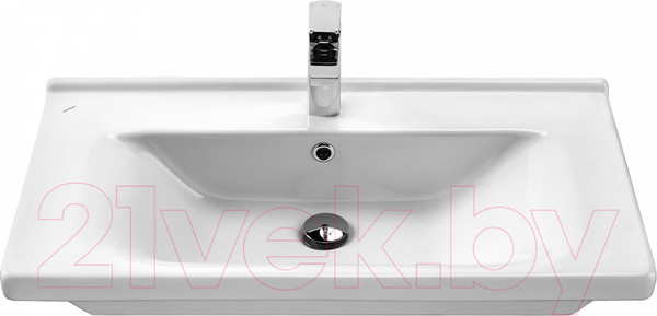 Изображение товара Тумба с умывальником Volna Twing 80.2Y бетон Миранда 80 (напольная)