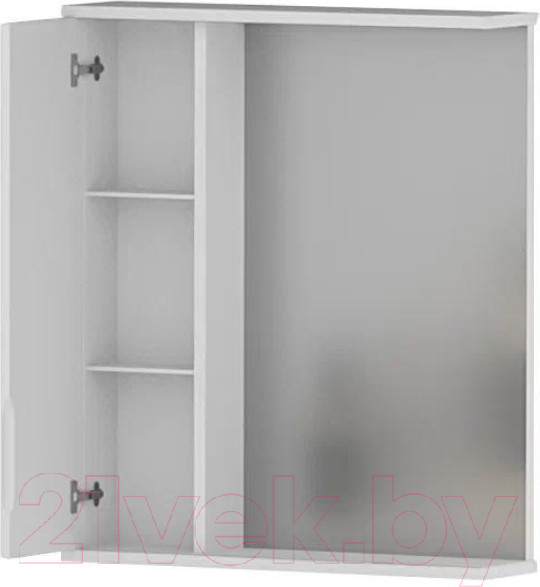 Изображение товара Шкаф с зеркалом для ванной Volna Adel 60 L (белый)