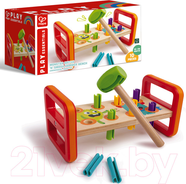 Изображение товара Развивающий игровой набор Hape Веселые монстрики / E0492_HP