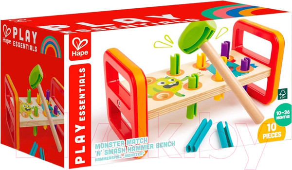 Изображение товара Развивающий игровой набор Hape Веселые монстрики / E0492_HP