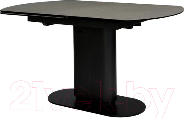 Изображение товара Обеденный стол M-City Kai 140 TL-110 / 626M05298 (темно-серый/черный)