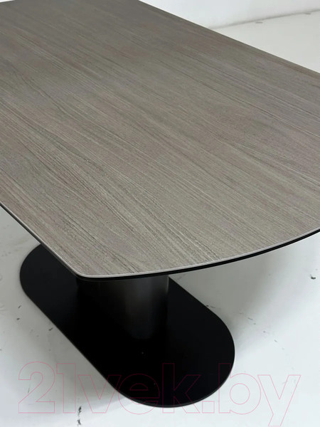 Изображение товара Обеденный стол M-City Kai 140 TL-110 / 626M05298 (темно-серый/черный)