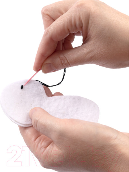 Изображение товара Набор для шитья Десятое королевство Игрушка из фетра. Заинька-Стиляга / 05036