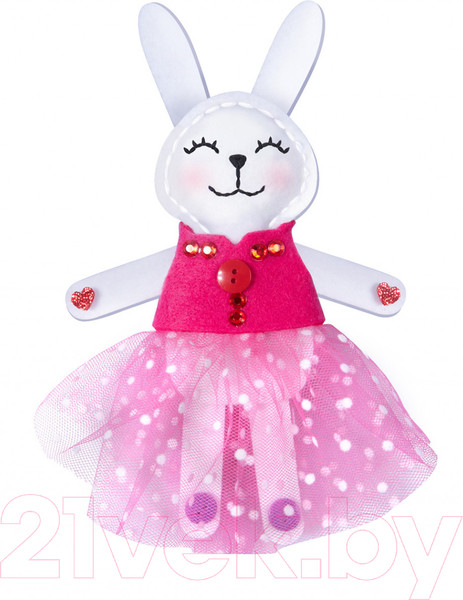 Изображение товара Набор для шитья Десятое королевство Игрушка из фетра. Заинька-Стиляга / 05036