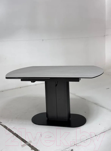 Изображение товара Обеденный стол M-City Kai 140 TL-58 / 626M05299 (темно-серый/черный)