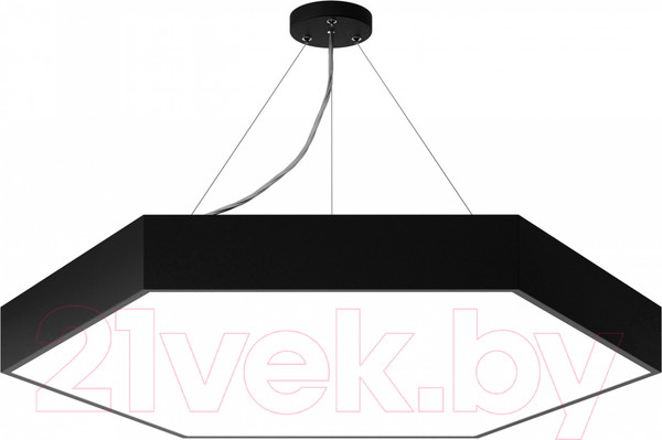 Изображение товара Потолочный светильник ЭРА Geometria Hexagon SPO-122-B-40K-066 / Б0058877