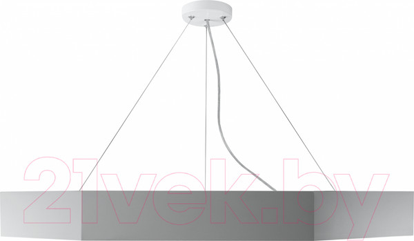 Изображение товара Потолочный светильник ЭРА Geometria Hexagon SPO-122-W-40K-066 / Б0058878