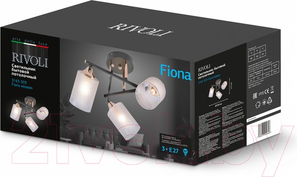 Изображение товара Люстра Rivoli Fiona 3163-303 / Б0059259