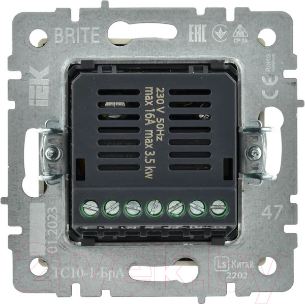 Изображение товара Термостат для климатической техники IEK Brite BR-RT11-K47