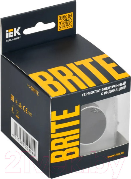 Изображение товара Термостат для климатической техники IEK Brite BR-RT11-K47