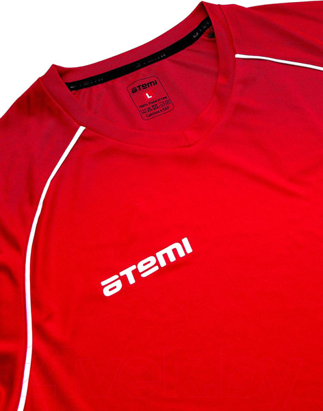 Изображение товара Футболка игровая футбольная Atemi ATSS-002SS23-RED (S)