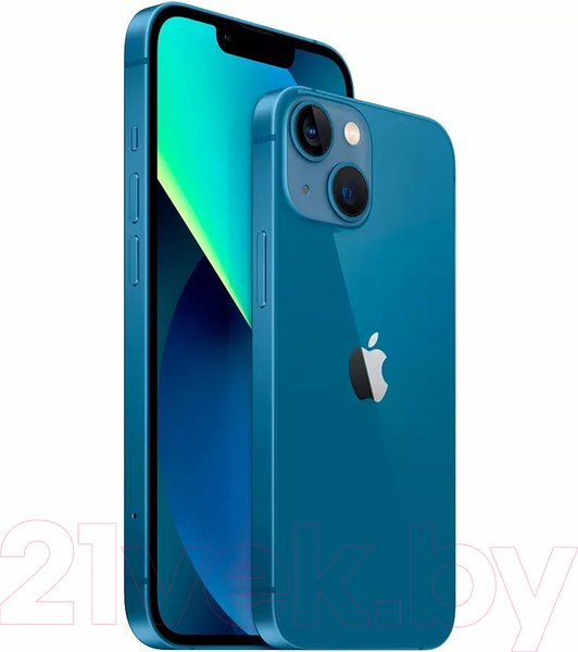 Изображение товара Смартфон восстановленный Apple iPhone 13 256GB Flip Грейд B (синий)