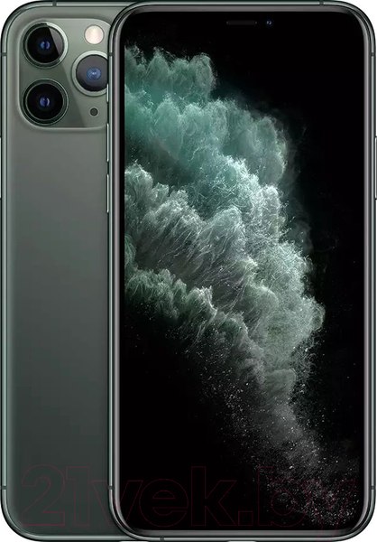 Изображение товара Смартфон восстановленный Apple iPhone 11 Pro 256GB Flip Грейд А (темно-зеленый)