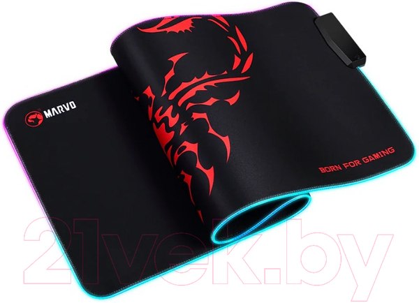 Изображение товара Коврик для мыши Marvo MG011 Deathstalker Scorpion+RGB (800x300)