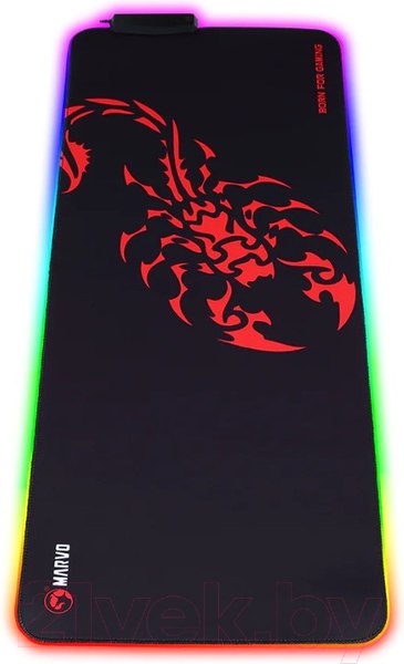 Изображение товара Коврик для мыши Marvo MG011 Deathstalker Scorpion+RGB (800x300)