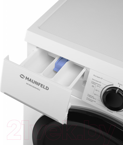 Изображение товара Стиральная машина Maunfeld MFWM106WH052