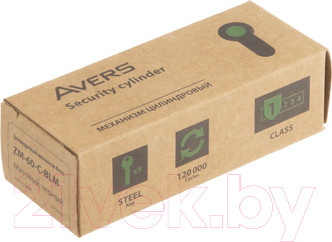 Изображение товара Цилиндровый механизм замка Avers ZM-90(30C/60)-C-CR