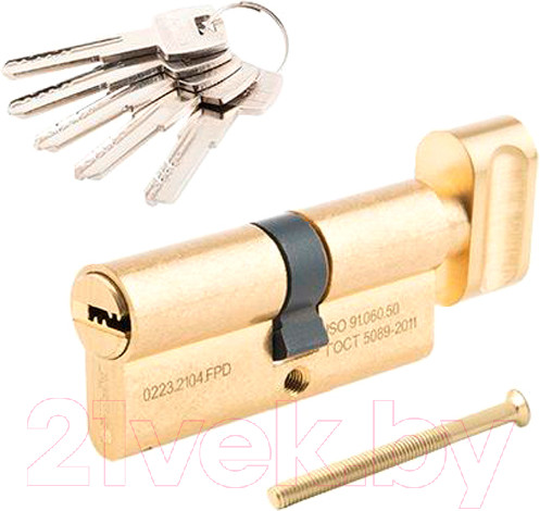 Изображение товара Цилиндровый механизм замка Apecs SM-68(31C/37)-C-G