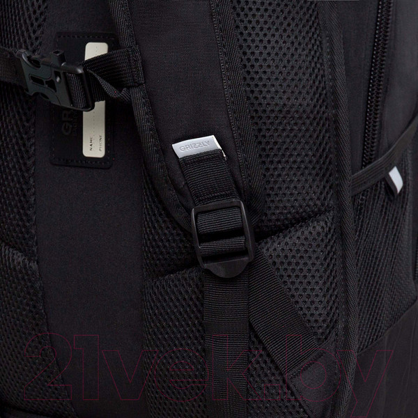 Изображение товара Рюкзак Grizzly RU-438-1 (черный/небесный)