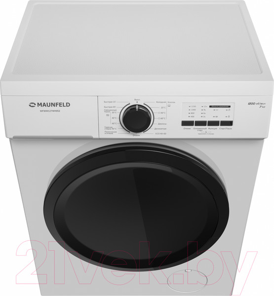 Изображение товара Стиральная машина Maunfeld MFWM127WH052