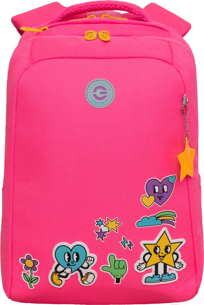 Изображение товара Школьный рюкзак Grizzly RG-466-2 (розовый)