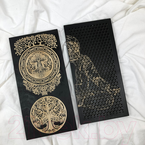 Изображение товара Доска садху Verbayoga BF002 (Black, шаг гвоздей 8мм)