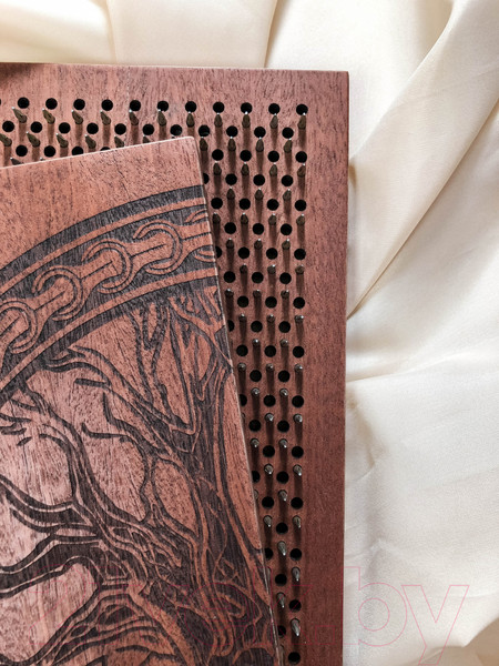 Изображение товара Доска садху Verbayoga BF006 (Red Derpev Veneer, шаг гвоздей 8мм)