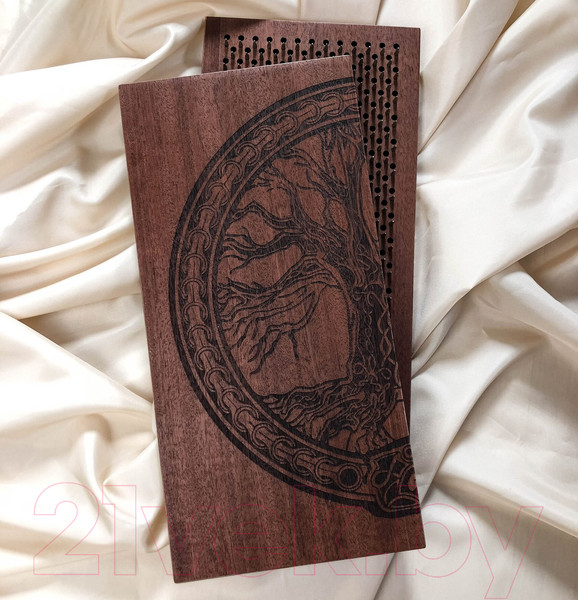 Изображение товара Доска садху Verbayoga BF006 (Red Derpev Veneer, шаг гвоздей 8мм)