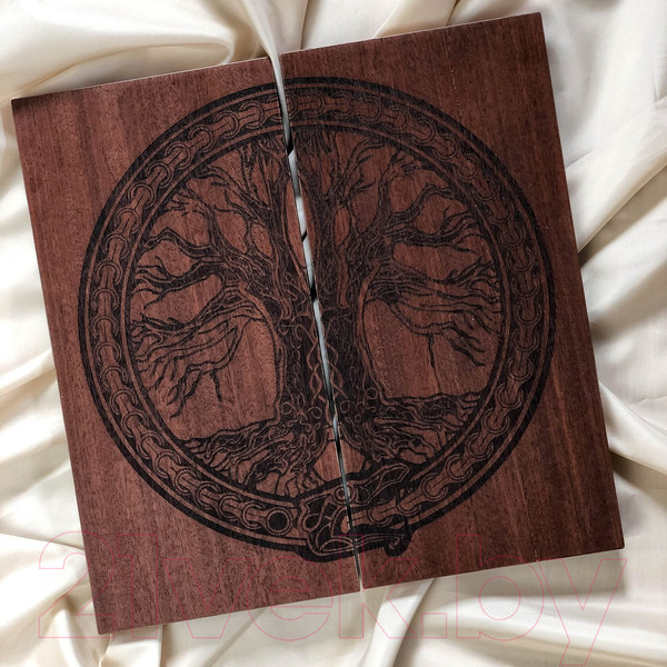 Изображение товара Доска садху Verbayoga BF006 (Red Derpev Veneer, шаг гвоздей 8мм)