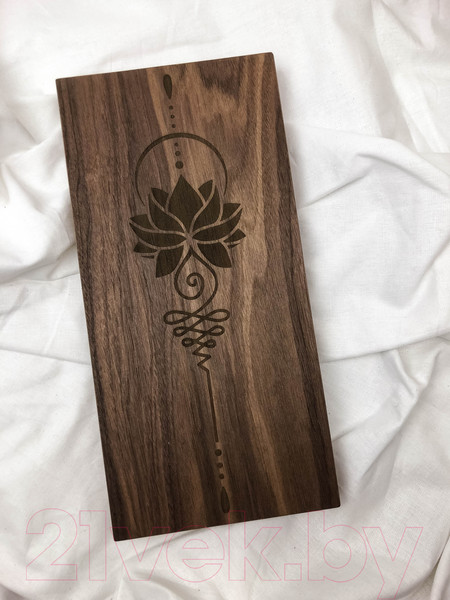 Изображение товара Доска садху Verbayoga BF007 (American Walnut Veneer, шаг гвоздей 8мм)