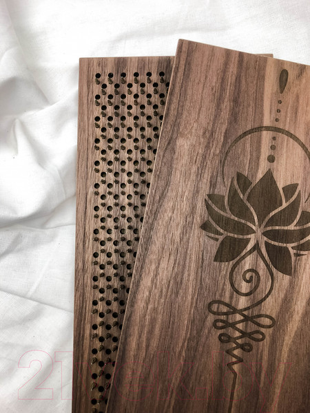 Изображение товара Доска садху Verbayoga BF007 (American Walnut Veneer, шаг гвоздей 8мм)