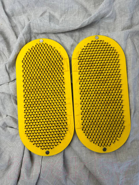 Изображение товара Доска садху Verbayoga K001 (Grey/Yellow, шаг гвоздей 8мм)