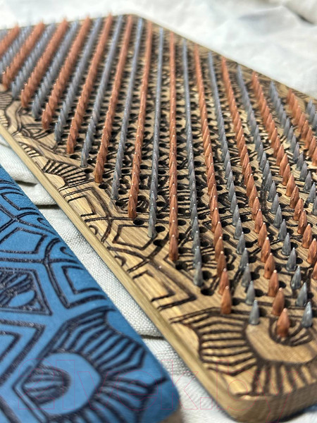 Изображение товара Доска садху Verbayoga KM001 (Navy Blue Copper-Zinc, шаг гвоздей 8мм)