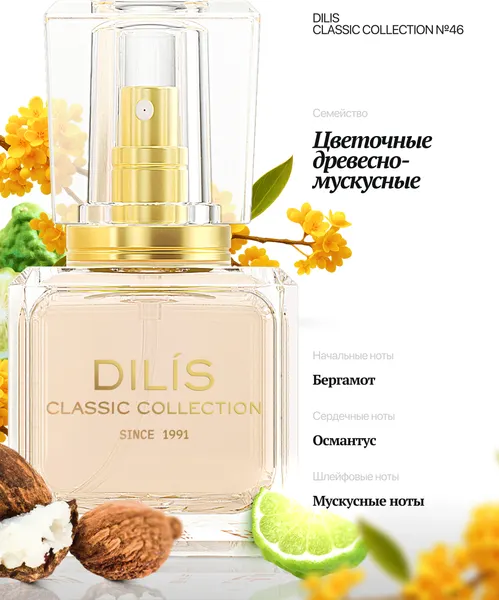 Изображение товара Духи Dilis №46 (30мл)
