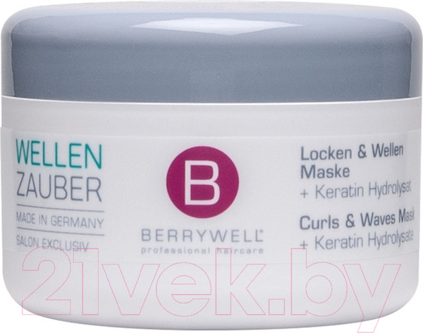 Изображение товара Маска для волос Berrywell Curls & Waves Mask Plus / В18066 (201мл)