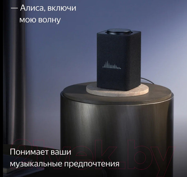 Изображение товара Умная колонка Яндекс Станция Макс с Zigbee YNDX-00053K (черный)