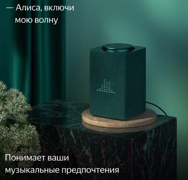 Изображение товара Умная колонка Яндекс Станция Макс с Zigbee YNDX-00053Z (зеленый)