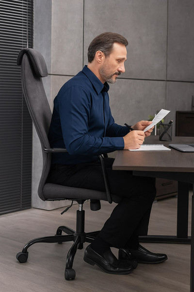 Изображение товара Кресло офисное Everprof Mars Black Fabric (черный)