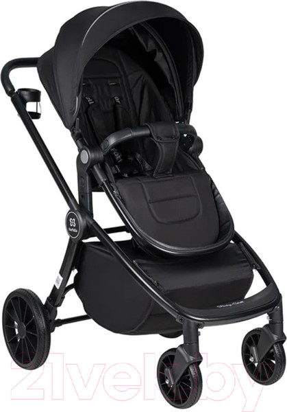 Изображение товара Детская универсальная коляска Farfello Baby Shell 2023 3 в 1 / BBS-001 (черный)