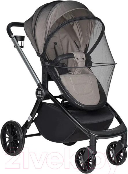 Изображение товара Детская универсальная коляска Farfello Baby Shell 2023 3 в 1 / BBS-003 (кофейный)