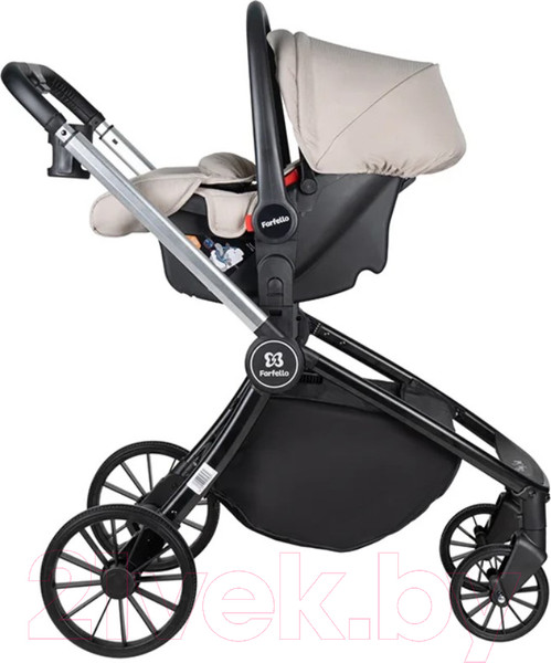 Изображение товара Детская универсальная коляска Farfello Baby Shell 2023 3 в 1 / BBS-003 (кофейный)
