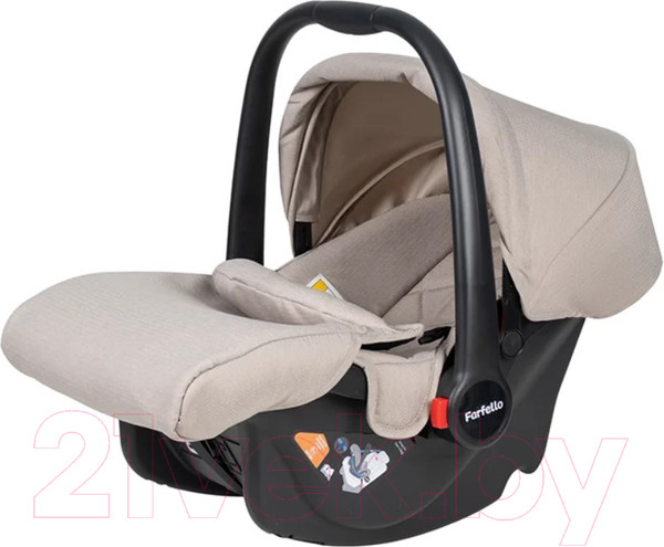 Изображение товара Детская универсальная коляска Farfello Baby Shell 2023 3 в 1 / BBS-003 (кофейный)