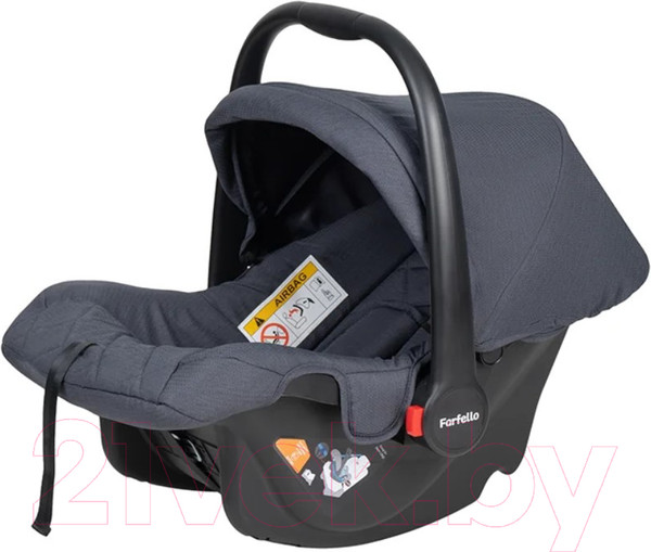 Изображение товара Детская универсальная коляска Farfello Baby Shell 2023 3 в 1 / BBS-004 (серый)
