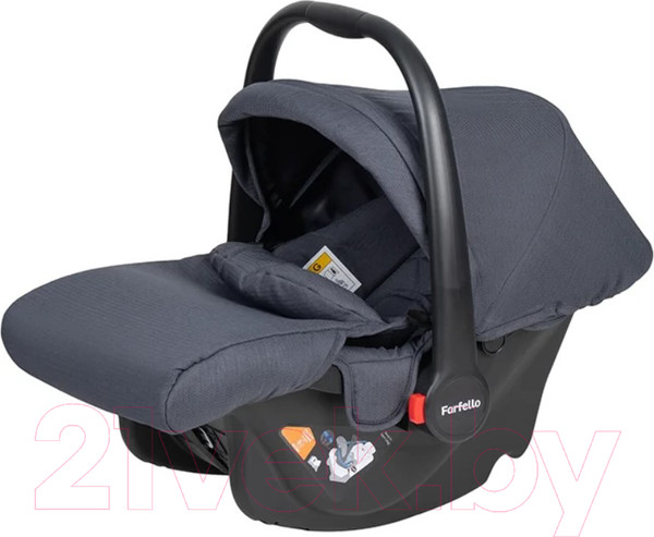Изображение товара Детская универсальная коляска Farfello Baby Shell 2023 3 в 1 / BBS-004 (серый)