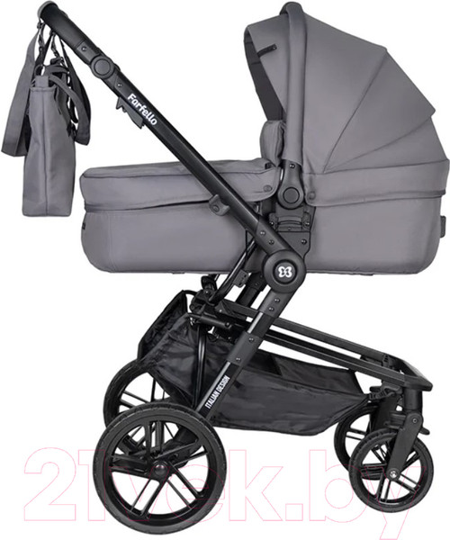 Изображение товара Детская универсальная коляска Farfello Zuma Trio Comfort 3 в 1 / Z-88 (стальной серый)